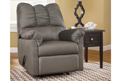Darcy Cobblestone Recliner from Ashley - Luna Furniture