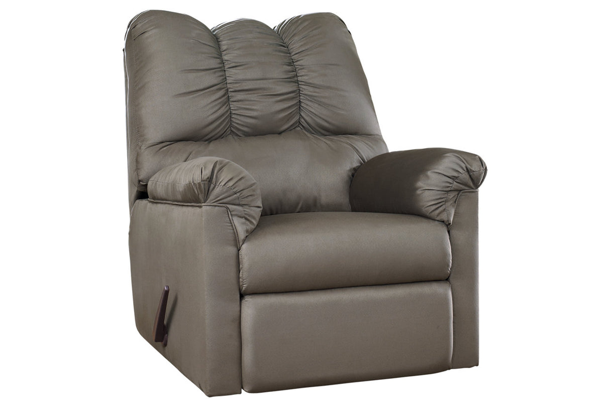Darcy Cobblestone Recliner from Ashley - Luna Furniture