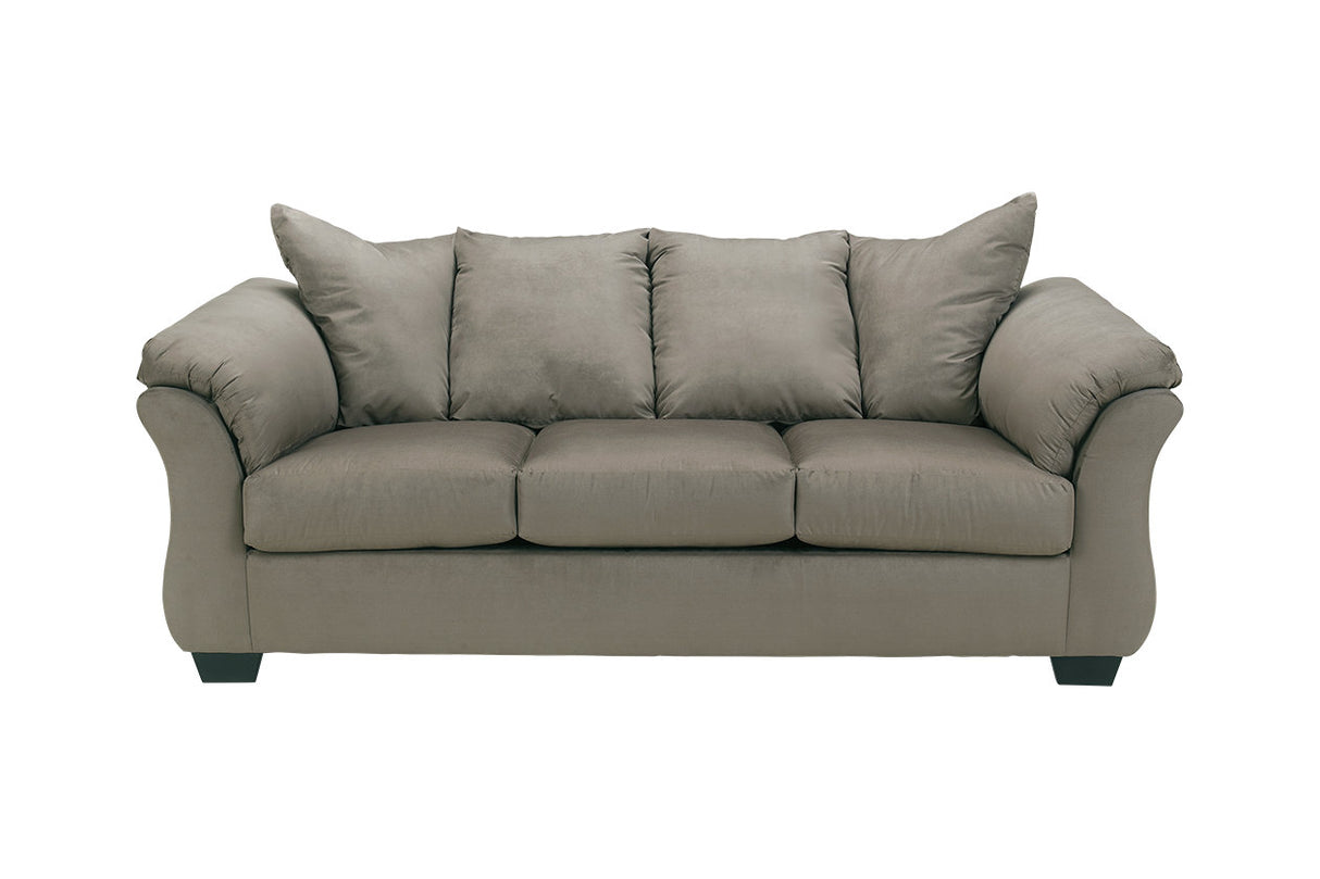 Darcy Cobblestone Sofa from Ashley - Luna Furniture