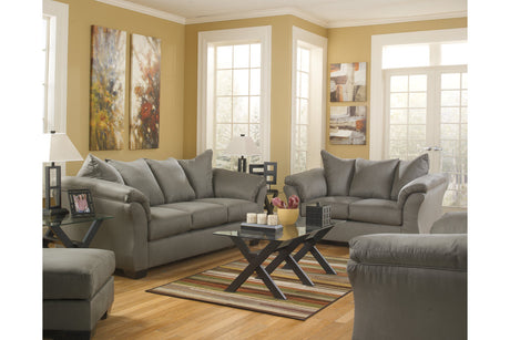 Darcy Cobblestone Sofa from Ashley - Luna Furniture