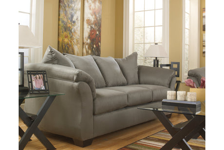 Darcy Cobblestone Sofa from Ashley - Luna Furniture