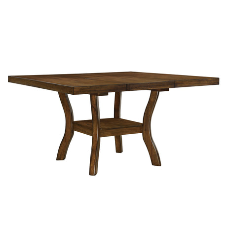 Darla Brown Extendable Dining Set from Homelegance - Luna Furniture