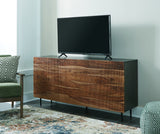 Darrey Natural/Brown Accent Cabinet from Ashley - Luna Furniture
