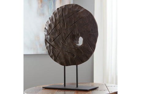Dashburn Brown/Black Sculpture from Ashley - Luna Furniture