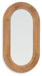 Daverly Brown Accent Mirror from Ashley - Luna Furniture