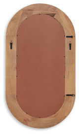 Daverly Brown Accent Mirror from Ashley - Luna Furniture