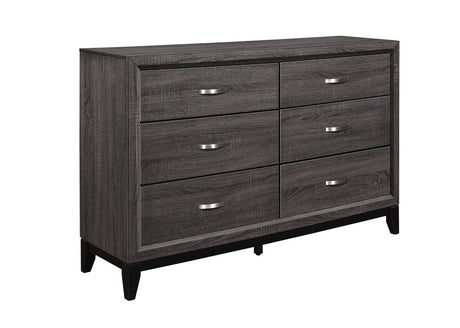 Davi Gray Dresser from Homelegance - Luna Furniture