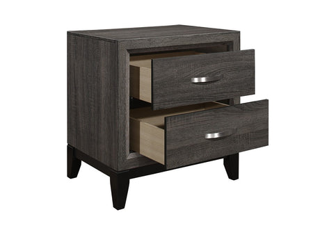 Davi Gray Nightstand from Homelegance - Luna Furniture