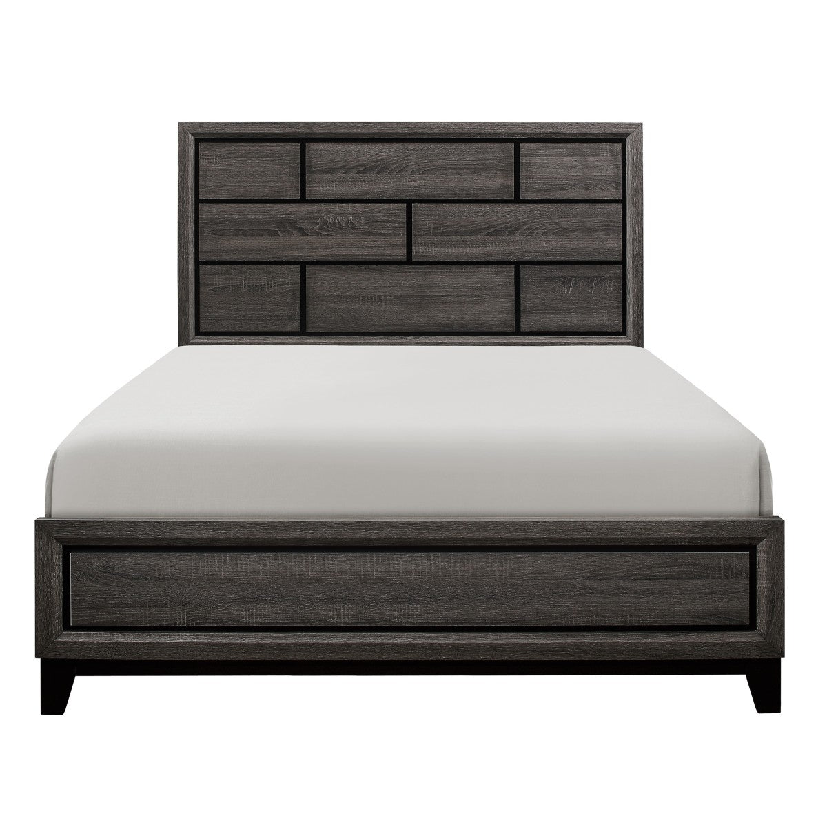 Davi Gray Panel Bedroom Set from Homelegance - Luna Furniture