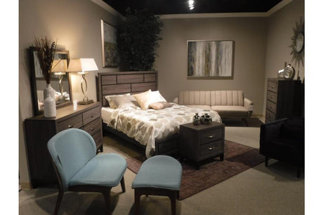 Davi Gray Panel Bedroom Set from Homelegance - Luna Furniture