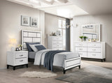 Davi White Chest from Homelegance - Luna Furniture