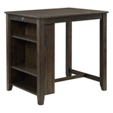 Daye Burnished Brown Cherry 3-Piece Counter Height Set from Homelegance - Luna Furniture