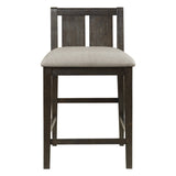 Daye Burnished Brown Cherry 3-Piece Counter Height Set from Homelegance - Luna Furniture