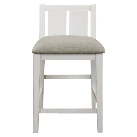 Daye White/Gray/Brown 3-Piece Counter Height Set from Homelegance - Luna Furniture