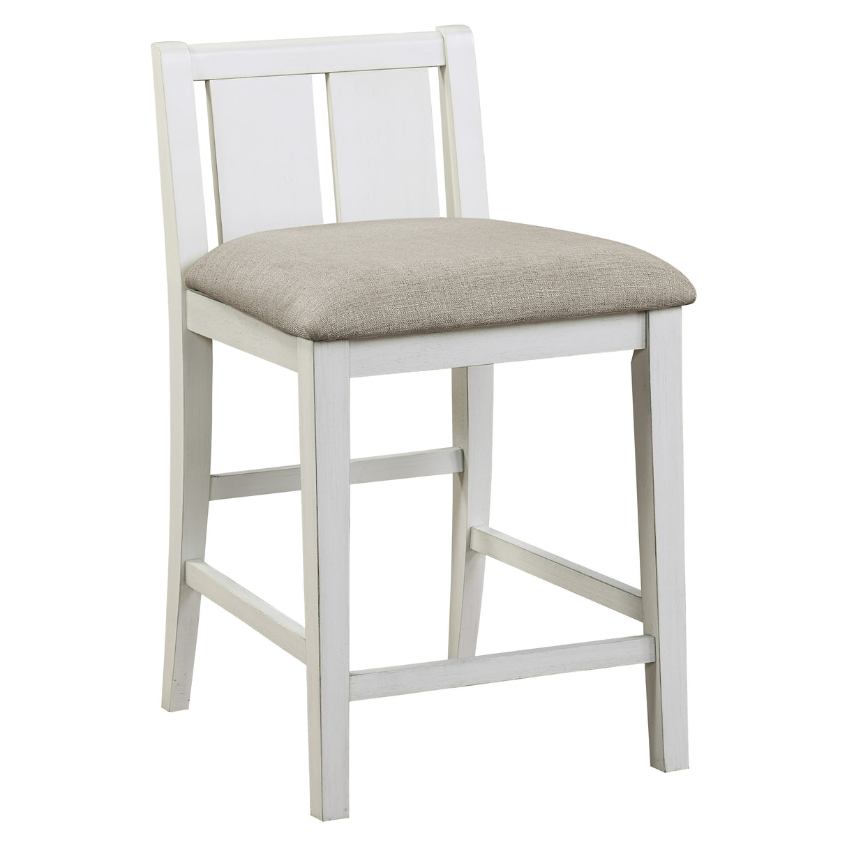 Daye White/Gray/Brown 3-Piece Counter Height Set from Homelegance - Luna Furniture