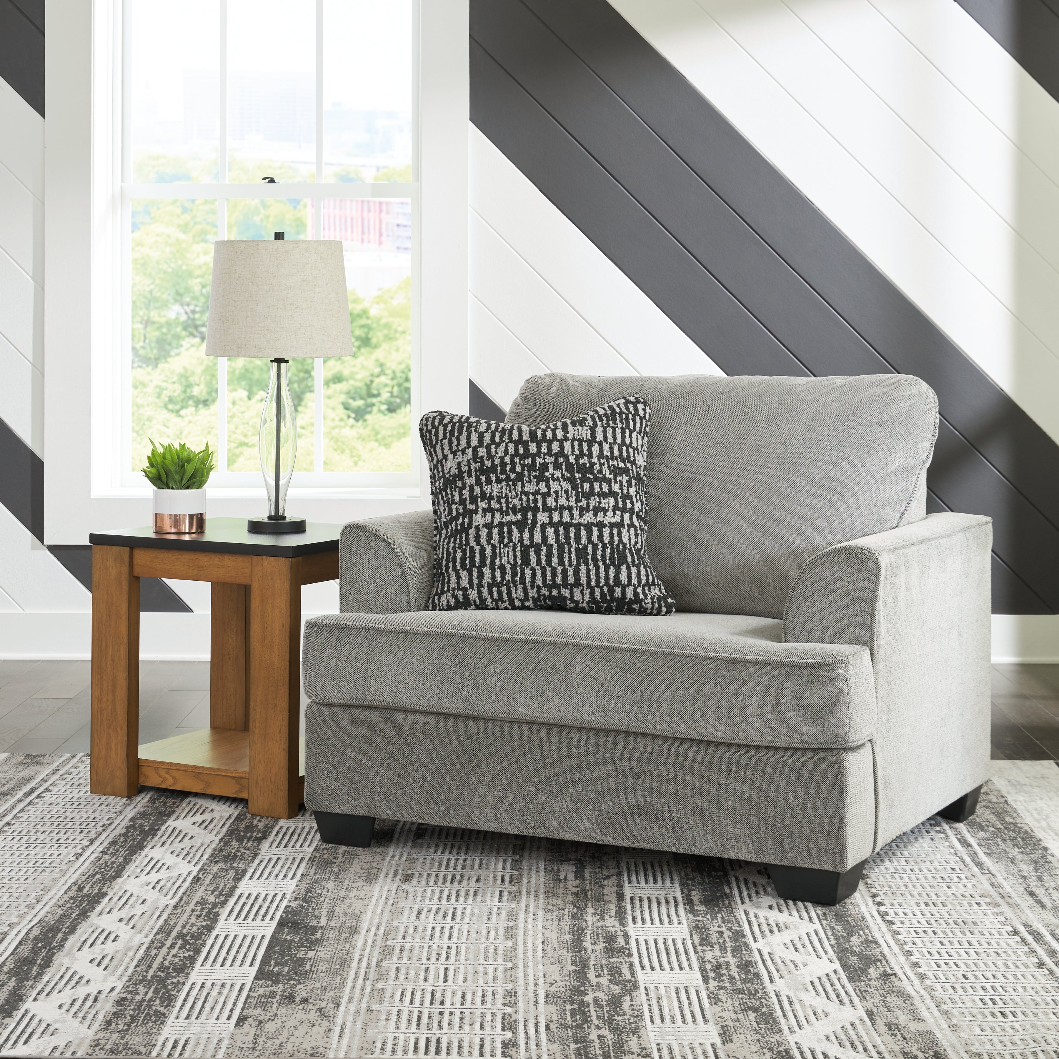 Ashley Deakin Ash Oversized Chair - Luna Furniture