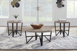 Deanlee Grayish Brown/Black Table from Ashley - Luna Furniture