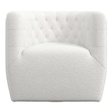 Delaney Cream Boucle Swivel Chair from Midinmod - Luna Furniture