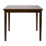 Delmar Burnished Brown 5-Piece Counter Height Set from Homelegance - Luna Furniture