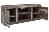 Derekson Multi Gray 60" TV Stand from Ashley - Luna Furniture