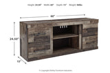 Derekson Multi Gray 60" TV Stand from Ashley - Luna Furniture