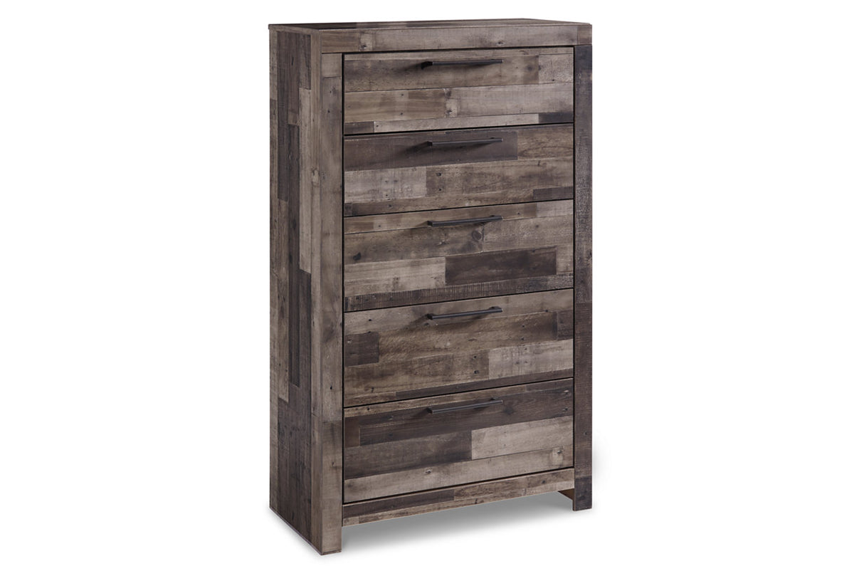 Derekson Multi Gray Chest of Drawers from Ashley - Luna Furniture