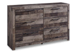 Derekson Multi Gray Dresser from Ashley - Luna Furniture