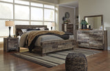 Derekson Multi Gray Panel Bedroom Set from Ashley - Luna Furniture