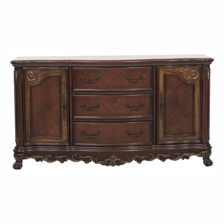 Deryn Park Cherry Buffet from Homelegance - Luna Furniture