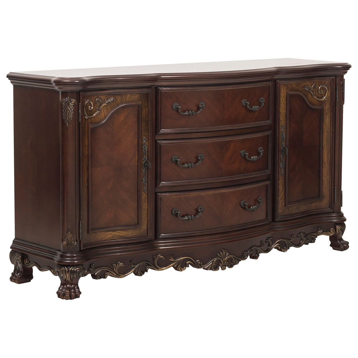 Deryn Park Cherry Buffet from Homelegance - Luna Furniture