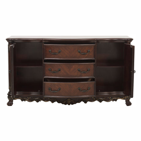 Deryn Park Cherry Buffet from Homelegance - Luna Furniture