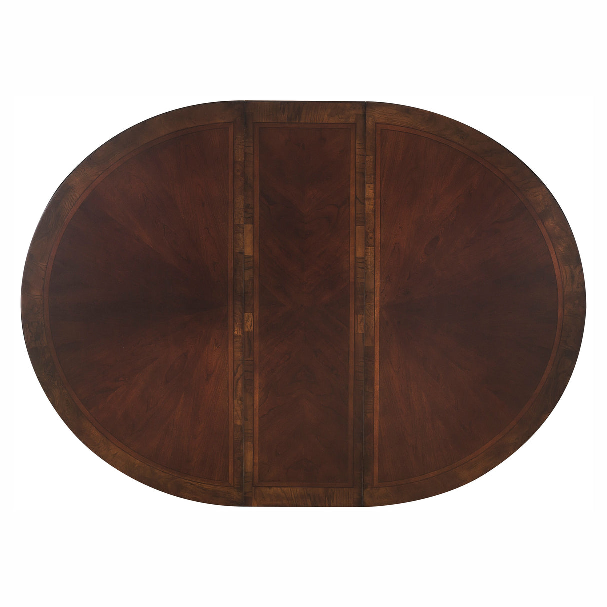 Deryn Park Cherry Extendable Round/Oval Dining Table from Homelegance - Luna Furniture