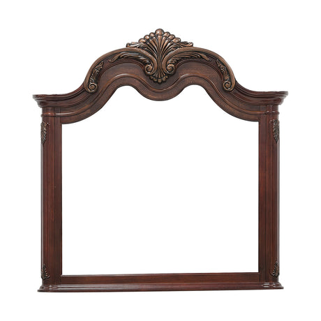Deryn Park Cherry Mirror (Mirror Only) from Homelegance - Luna Furniture