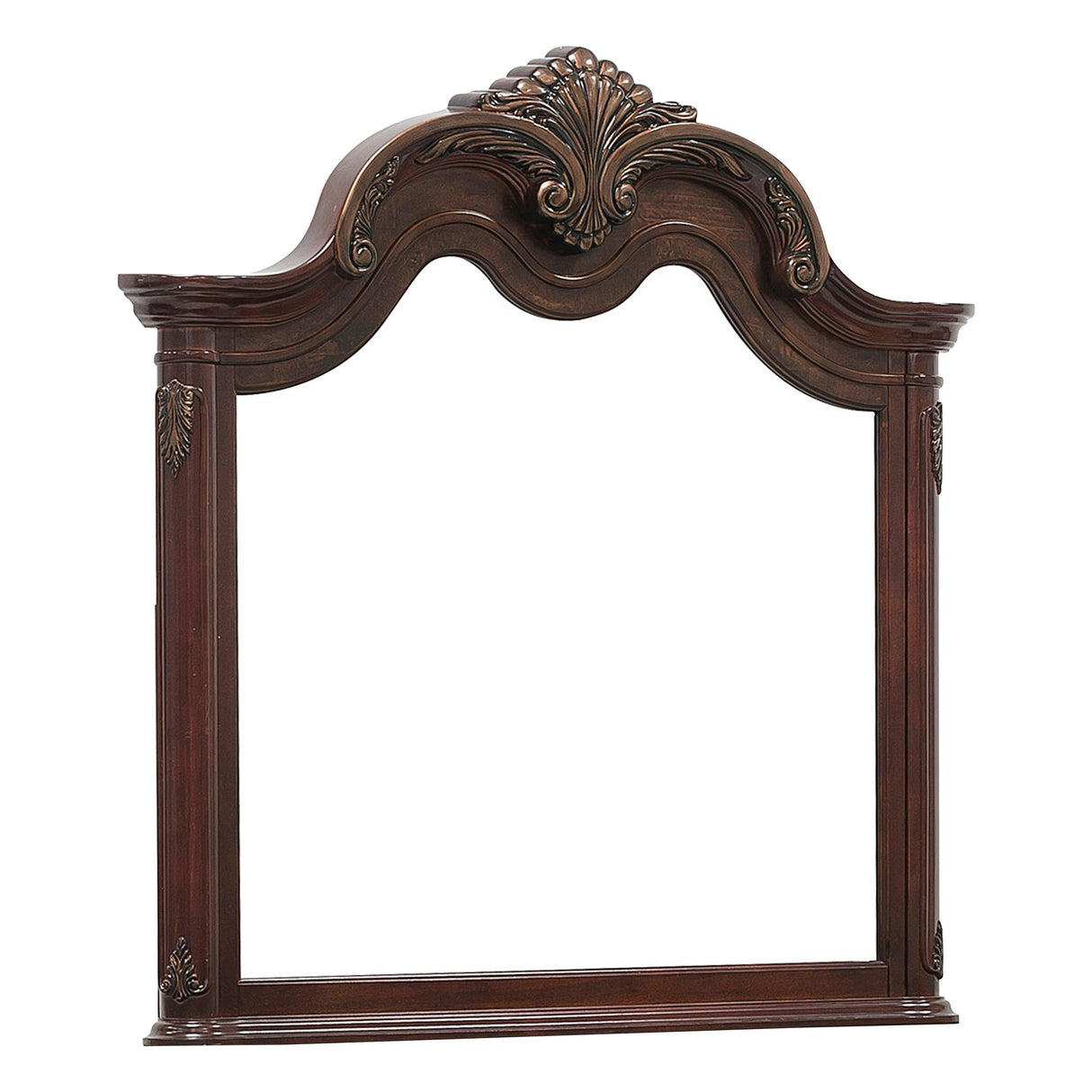 Deryn Park Cherry Mirror (Mirror Only) from Homelegance - Luna Furniture