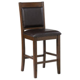 Dewey Brown and Walnut 5-Piece Rectangular Dining Set from Coaster - Luna Furniture
