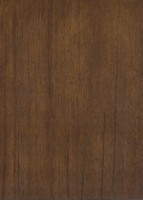 Dewey Walnut and Brown Upholstered Counter Height Chairs with Footrest, Set of 2 from Coaster - Luna Furniture