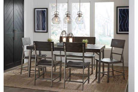 Diedrick Gray/Black Lantern from Ashley - Luna Furniture