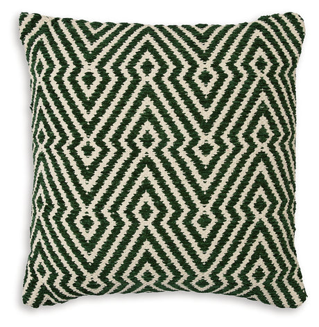 Digover Green/Ivory Pillow (Set of 4) from Ashley - Luna Furniture