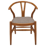 Dinah Walnut 5-Piece Round Solid Wood Dining Set from Coaster - Luna Furniture