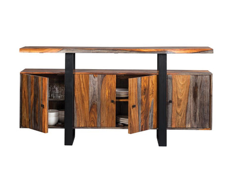 Ditman Gray and Black Server from Coaster - Luna Furniture