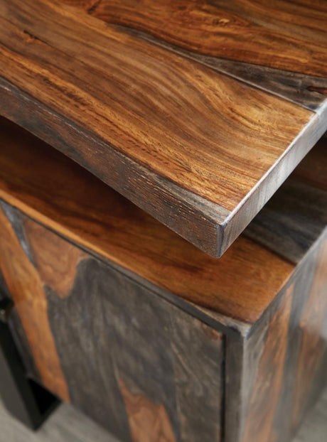 Ditman Gray and Black Server from Coaster - Luna Furniture