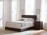 Dorian Brown Upholstered Full Bed from Coaster - Luna Furniture