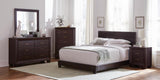 Dorian Brown and Dark Cocoa 4-Piece Twin Bedroom Set from Coaster - Luna Furniture