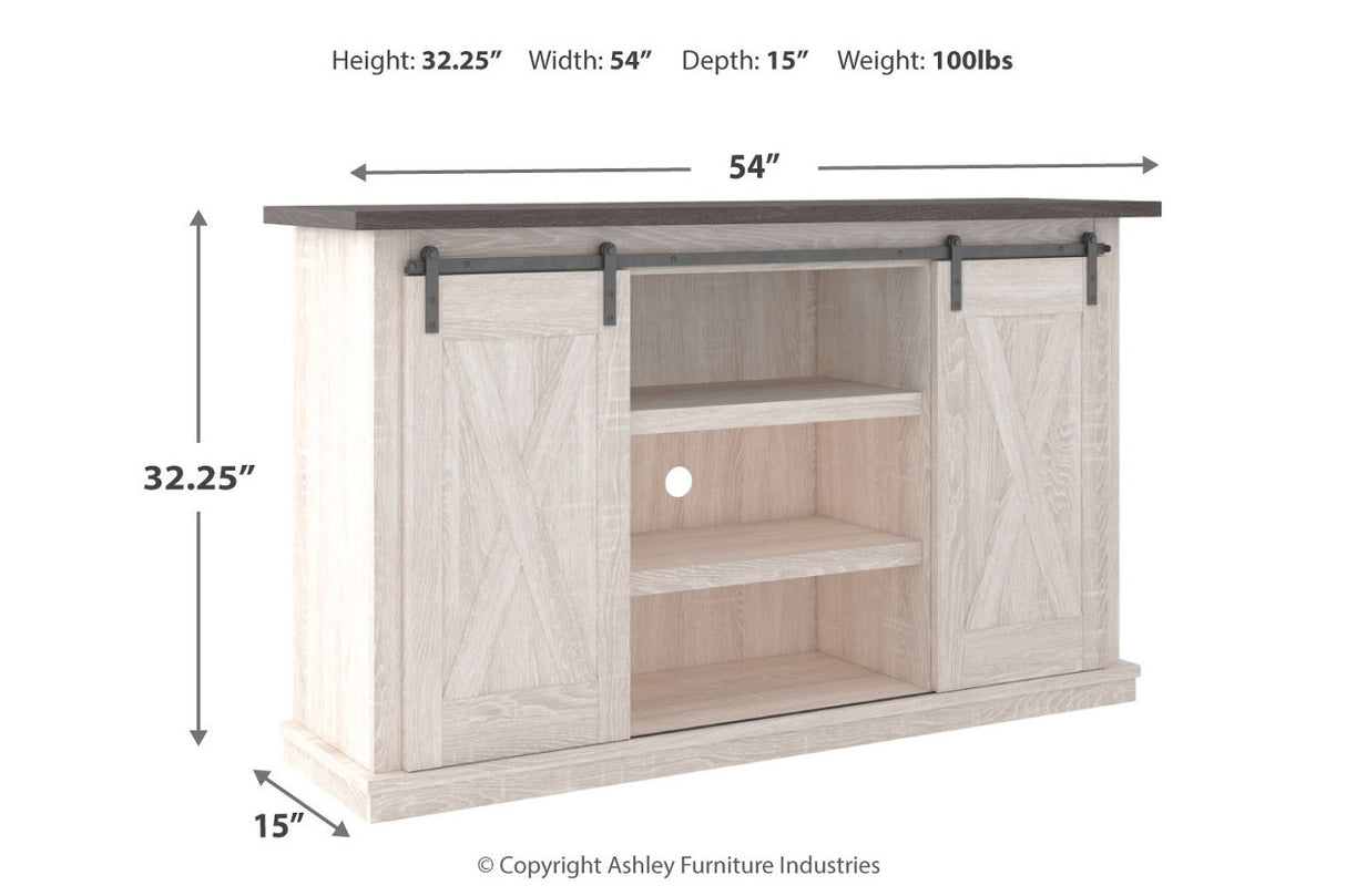 Dorrinson Two-tone 54" TV Stand from Ashley - Luna Furniture