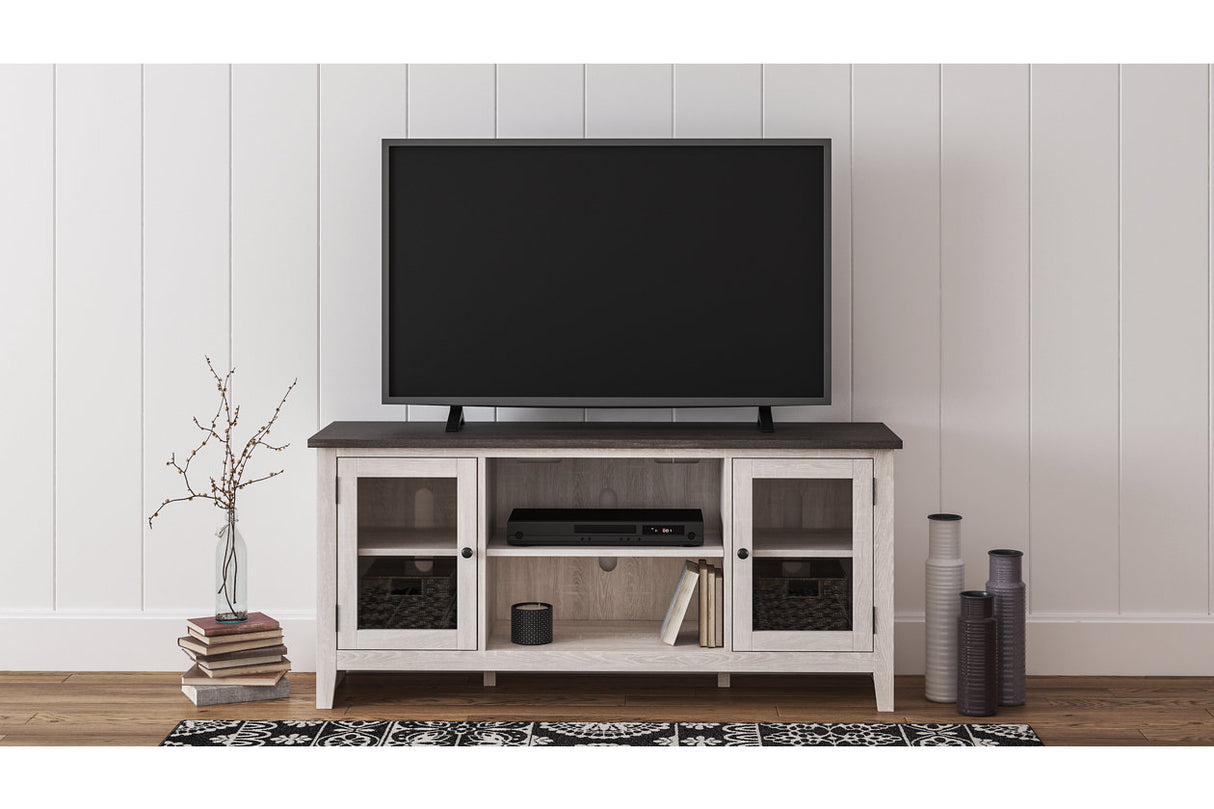 Dorrinson Two-tone 60" TV Stand from Ashley - Luna Furniture