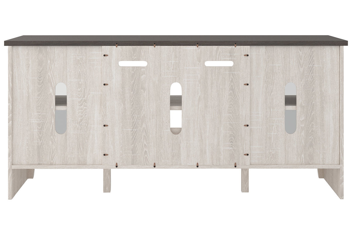 Dorrinson Two-tone 60" TV Stand from Ashley - Luna Furniture