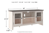 Dorrinson Two-tone 60" TV Stand from Ashley - Luna Furniture