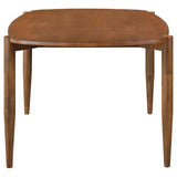 Dortch Walnut 5-Piece Oval Solid Wood Dining Set from Coaster - Luna Furniture