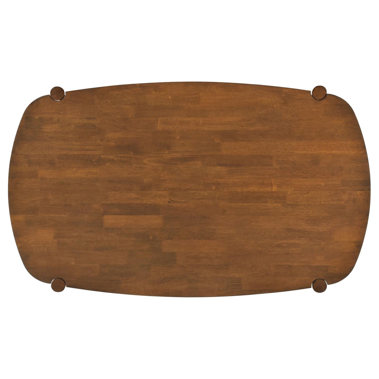 Dortch Walnut 5-Piece Oval Solid Wood Dining Set from Coaster - Luna Furniture