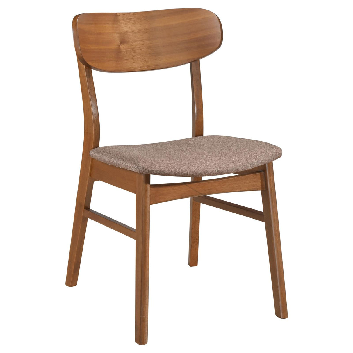 Dortch Walnut 5-Piece Oval Solid Wood Dining Set from Coaster - Luna Furniture